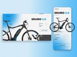Sports bike and mobile version
