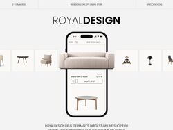 RoyalDesign | e-commerce redisign
