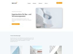 Landing page Weiss