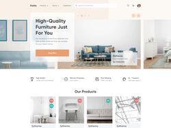 Адаптивная верстка LandingPage "Funiro"