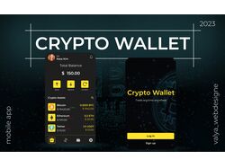 Crypto Wallet mobile app