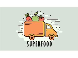 Логотип для компании доставки еды