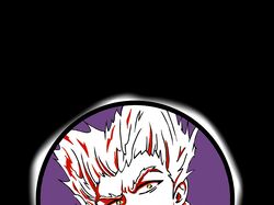 Персонаж Garou из аниме:"One punch man"