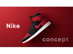 Nike website concept