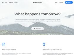 Адаптивний верстка з анімацією "NEWPROVIDENCE"