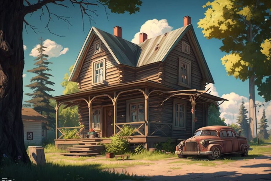 Talboro_4k_wooden_house_sunny_weather_car_nearby_FULL_SCREEN_1519c9af-3f38-4d10-bda2-94e1b8742ea3.png