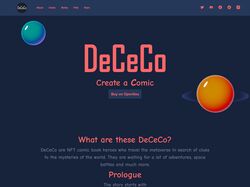 Адаптивная верстка лендинга "DeCeCo"