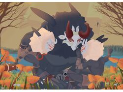 Фанарт к игре Genshin Impact