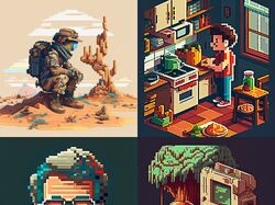 pixel art