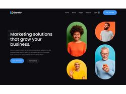 Адаптивний Лендінг Growfy