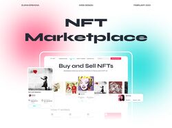 NFT Marketplace web-design | Web3