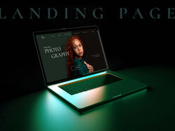 Landing page для фотостудии