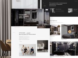 Дизайн сайта |  Website design concept