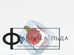 3D Logo Для фабрики льда