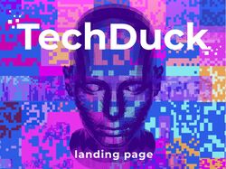 Design landing page TechDuck