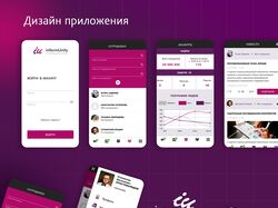 Дизайн приложения для InformUnity