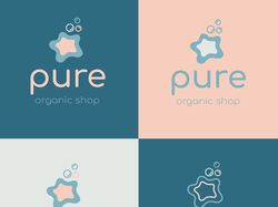 Логотип для organic shop