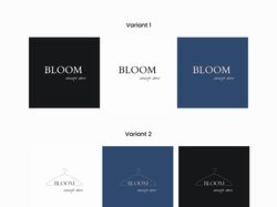 Лого для магазину одягу Bloom