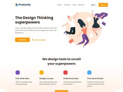 Адаптивная верстка landingPage "Productly"