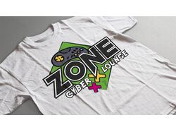 Разработка логотипа для компьютерного клуба "zone"