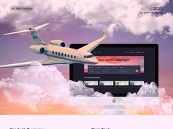 Дизайн сайта для поиска Авиабилетов