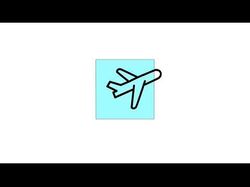 Анимация логотипа авиакомпании 
