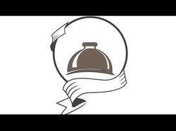 Анимация логотипа ресторана/гриль-бара