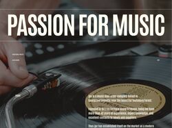 Редизайн интернет-магазина Passion for Music