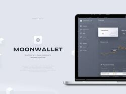 Moon Wallet. Cryptocurrency. Кошелек для криптовалюты