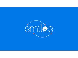 Логотип туристической компании Smile Miles