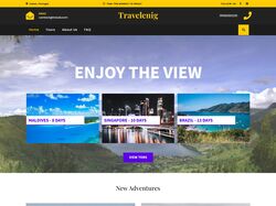 Сайт для туристического агентства на WordPress