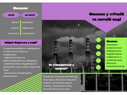 Буклет "Феноли у стічній та питній воді"