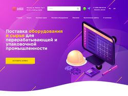 Леднинг для ниши "Промышленное оборудование, поставка сырья"