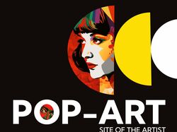 Сайт и адаптивы для поп-арт художницы.
