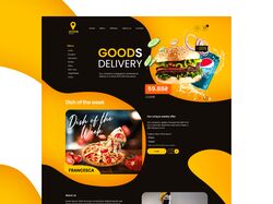 Food delivery UI/UX design