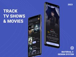 Mobile App - Track TV shows & movies