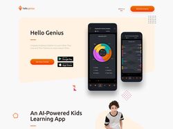  Hello Genius Landing Page