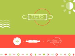 Разработка логотипа и фирменного стиля для пирожковой "ТЕСТО"