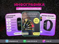 Инфографика карточек товара 