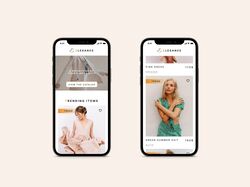 Мобильное приложение для магазина одежды Elegance