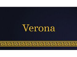 Визитка для кафе Verona