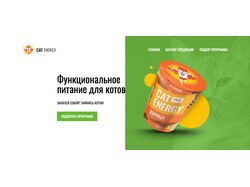 Main page of CAT ENERGY