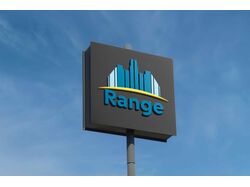 Логотип для строительной компании "Range"