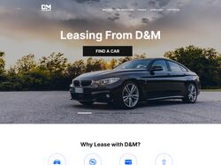 Создание адаптивного многостраничного сайта - Leas cars