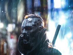 Самурай cyberpunk