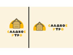 логотип мёд "Сладкое утро"