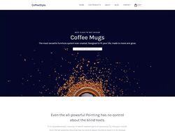 Адаптивная верстка "Coffee Style"