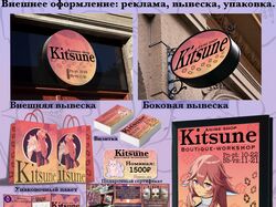 Разработка фирменного стиля для аниме магазина