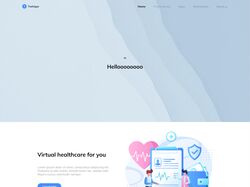 тестовый сайт для портфолио №1