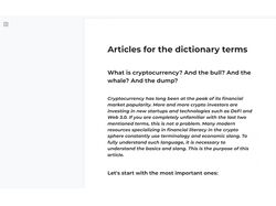 Проєктна робота в компанії Cryptoglobaltrend